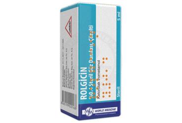 ROLGICIN %0,4 STERIL GOZ DAMLASI, COZELTI