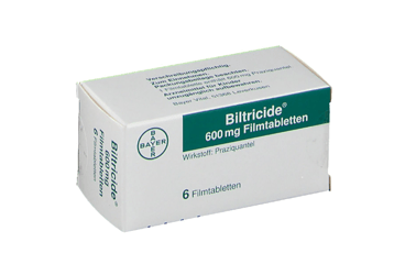 BILTRICIDE 600 MG 6 TABLET