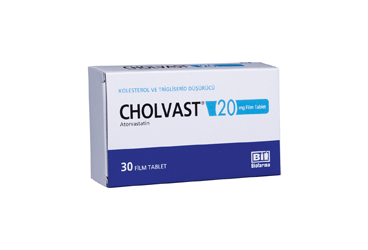 CHOLVAST 20 MG 30 FILM KAPLI TABLET