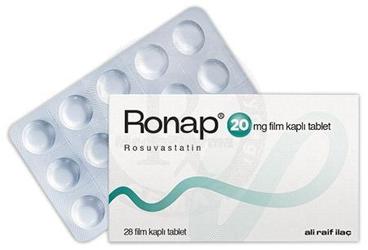 RONAP 20 MG FILM TABLET (28 ADET)