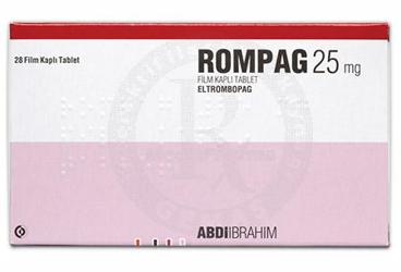 ROMPAG 25 MG FILM KAPLI TABLET (28 TABLET)