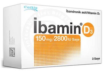 IBAMIN D3 150 MG/2800 IU 3 SASE