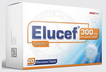 ELUCEF 300 MG 20 EFERVESAN TABLET