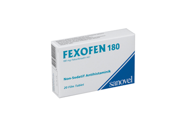 FEXOFEN 180 MG 20 TABLET