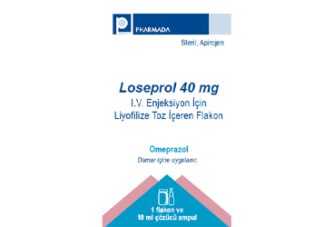 LOSEPROL 40 MG IV ENJEKSIYON ICIN LIYOFILIZE TOZ ICEREN FLAKON