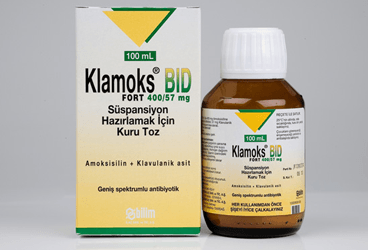 KLAMOKS BID 400/57 SUSPANSIYON HAZIRLAMAK ICIN KURU TOZ 100 ML