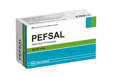 PEFSAL 50 MCG/250 MCG INHALER KAPSUL(60 KAPSUL)