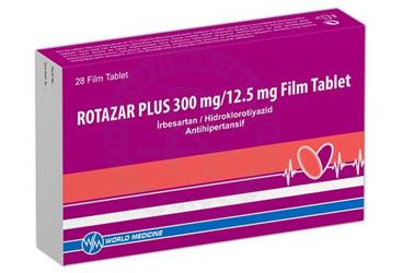 ROTAZAR PLUS 300MG/12.5MG FILM TABLET (28 TABLET)