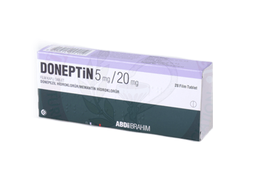 DONEPTIN 5 MG/20 MG 28 FILM KAPLI TABLET