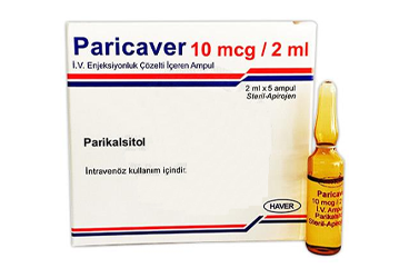 PARICAVER 10 MCG/2 ML IV ENJEKSIYONLUK COZELTI ICEREN AMPUL (5 AMPUL)