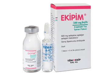 EKIPIM 0,5 GR IM/IV ENJEKTABL TOZ ICEREN 1 FLAKON