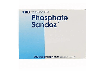 PHOSPHATE SANDOZ 500 MG  100 EFF TABLET