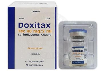DOXITAX TEC 40 MG/2 ML  IV INFUZYONLUK COZELTI (1 FLAKON)
