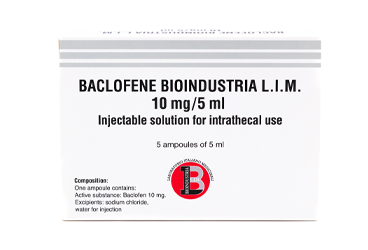 BACLOFENE BIOINDUSTRIA L.I.M 10MG/5ML 5 AMPS.