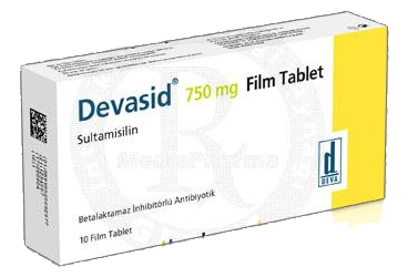 DEVASID 750 MG 14 FILM TABLET