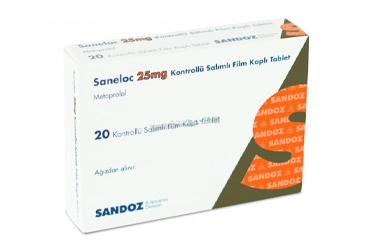 SANELOC 25 MG KONTROLLU SALIMLI FILM KAPLI TABLET (20 TABLET)