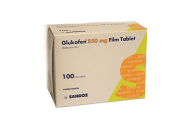 GLUKOFEN RET.850 MG 100 TABLET