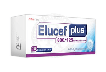 ELUCEF PLUS 600/125 MG 20 EFERVESAN TABLET