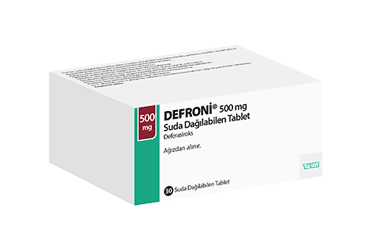 DEFRONI 500 MG SUDA DAGILABILEN 30 TABLET