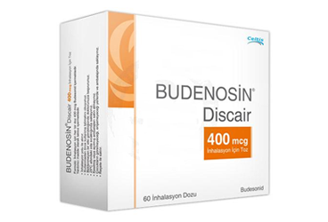 BUDENOSIN DISCAIR 400 MCG INHALASYON ICIN TOZ (60 DOZ)
