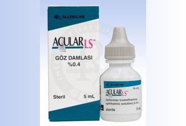 ACULAR LS STERIL GOZ DAMLASI %0,4 5 ML