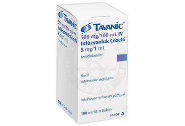 TAVANIC 500 MG 1 FLAKON