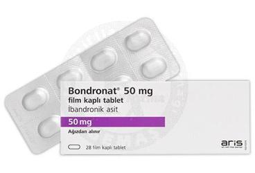 BONDRONAT ROCHE 50 MG 28 FILM TABLET