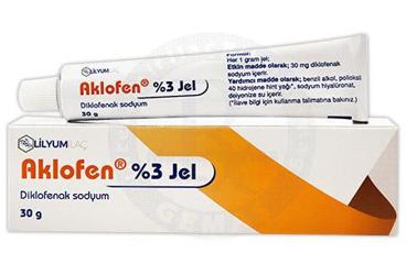 AKLOFEN %3 JEL (30 GR)