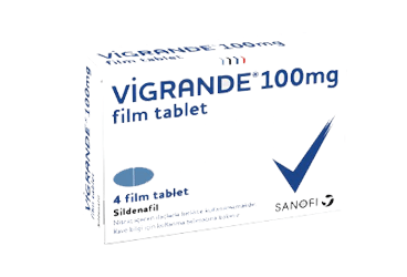 VIGRANDE 100 MG 8 TABLET