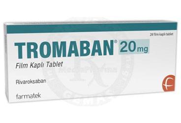 TROMABAN 20 MG FİLM KAPLI TABLET (28 TABLET)