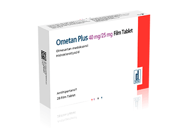 OMETAN PLUS 40 MG/25 MG FILM TABLET (28 TABLET)