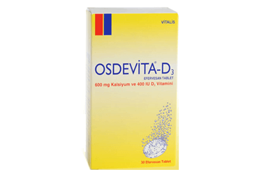 OSDEVITA D3 600 MG / 400 IU EFERVESAN TABLET (30 EFERVESAN TABLET)