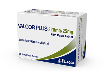 VALCOR PLUS 320/25 MG 28 FILM KAPLI TABLET