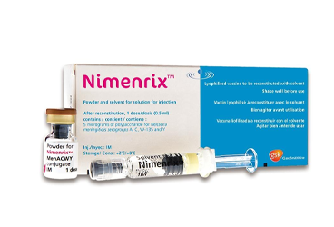 NIMENRIX 0,5 MG IM ENJEKSIYON ICIN TOZ ICEREN 1 FLAKON VE COZUCU ICEREN KULLANIMA HAZIR 1 ENJEKTOR