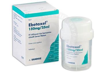 EBETAXEL EBEWE 150MG/25 ML IV INF. ICIN KON.COZ.ICEREN FLAKON