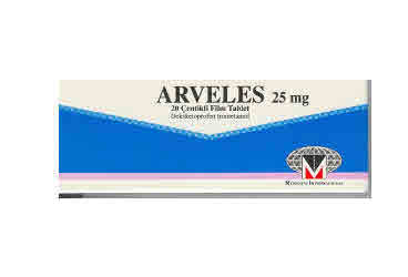 ARVELES 25 MG FILM KAPLI TABLET (20 TABLET)
