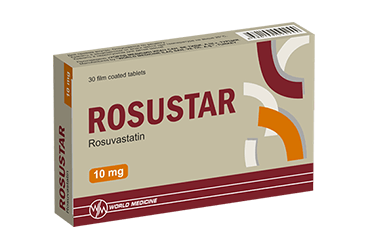 ROSUSTAR 10 MG 84 FILM TABLET