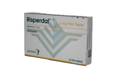 RISPERDAL 2 MG 20 FILM TABLET
