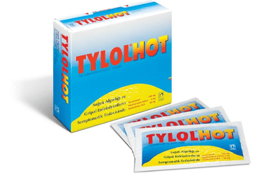 TYLOL HOT 500 MG + 60 MG + 4 MG / 20 G TEK KULLANIMLIK ORAL COZELTI HAZIRLAMAK ICIN TOZ 24 POSET