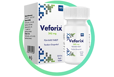 VEFORIX 245 MG 30 FILM KAPLI TABLET