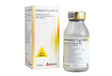 IMMUTECT 5 G/100 ML IV INFUZYONLUK COZELTI (1 FLAKON)