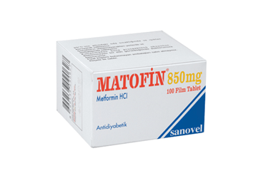 MATOFIN 850 MG 100 FILM TABLET