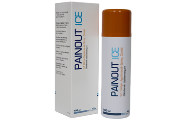 PAINOUT ICE %1 DERIYE UYGULANACAK SPREY,COZELTI (100 ML)