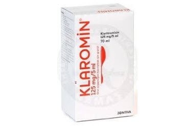 KLAROMIN 125 MG/5 ML ORAL SUSPANSIYON HAZIRLAMAK ICIN GRANUL