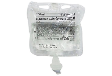 LARONIUM %0,5 INFUZYON COZELTISI 100 ML (SETSIZ)