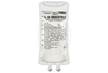 POLIFLEKS %50 DEKSTROZ SUDAKI SOLUSYONU 1000 ML(PVC TORBA)SETLI