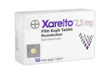 XARELTO 2,5 MG 56 TABLET