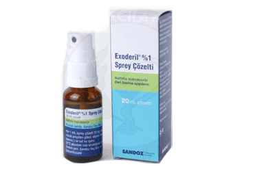 EXODERIL PUMP SPRAY % 1 20 ML SPREY