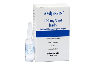 AMIJEKSIN 100 MG/2 ML IM/IV ENJ. SOL.ICEREN 1 AMPUL