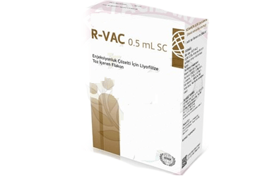 R-VAC 0,5ML SC  ENJEKSIYONLUK COZELTI TOZU VE COZUCUSU